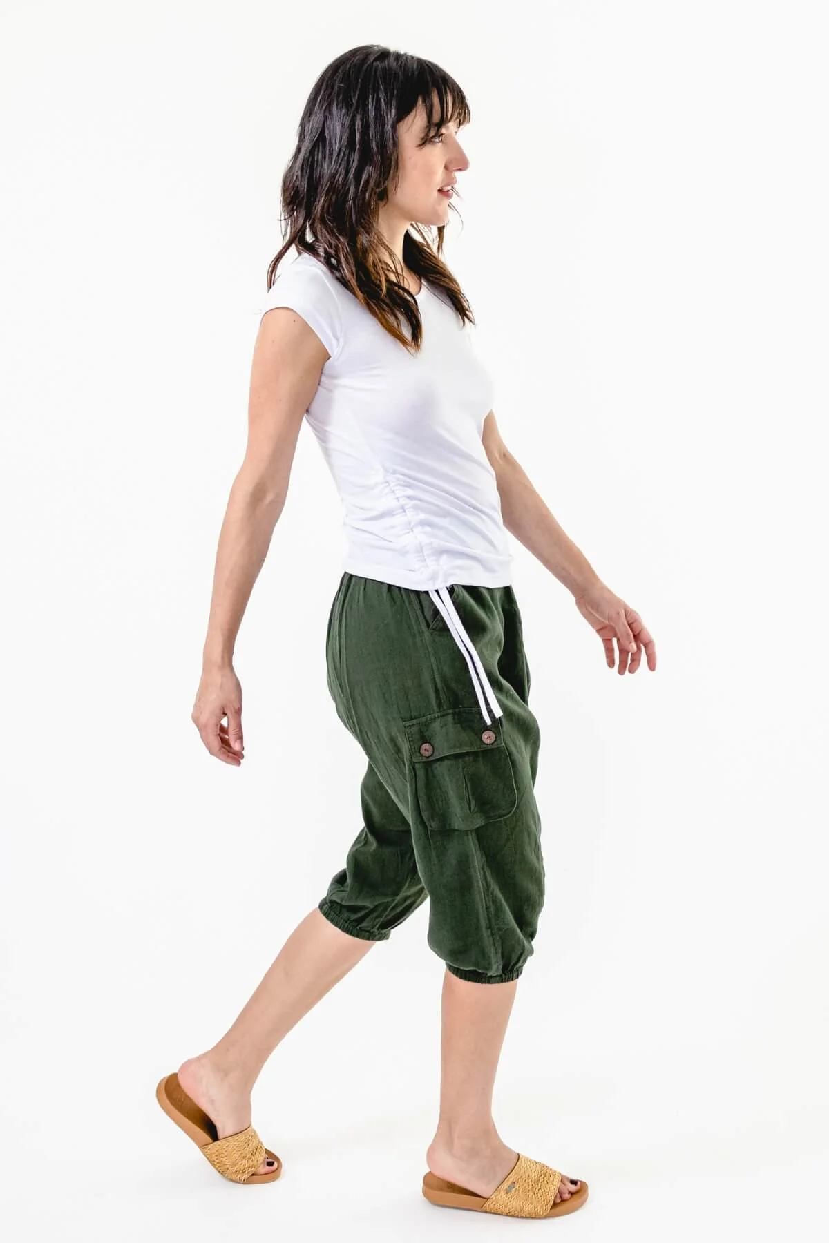 Short Drop Crotch Pants - Image 22