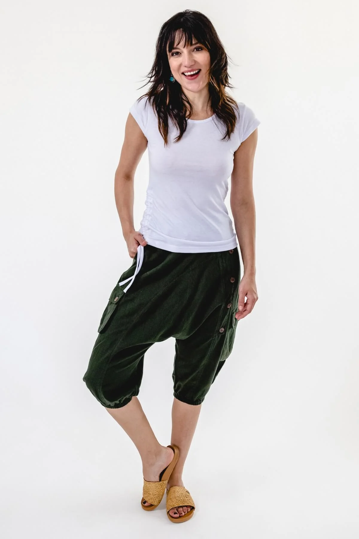 Short Drop Crotch Pants - Image 23