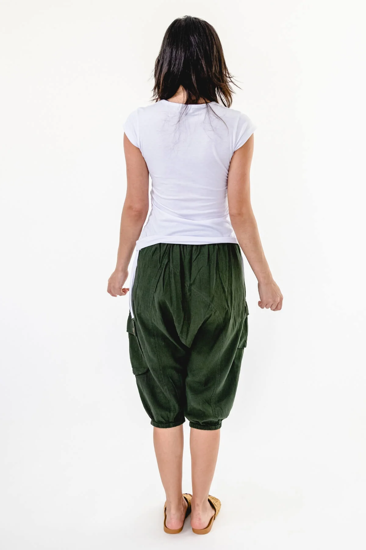 Short Drop Crotch Pants - Image 26