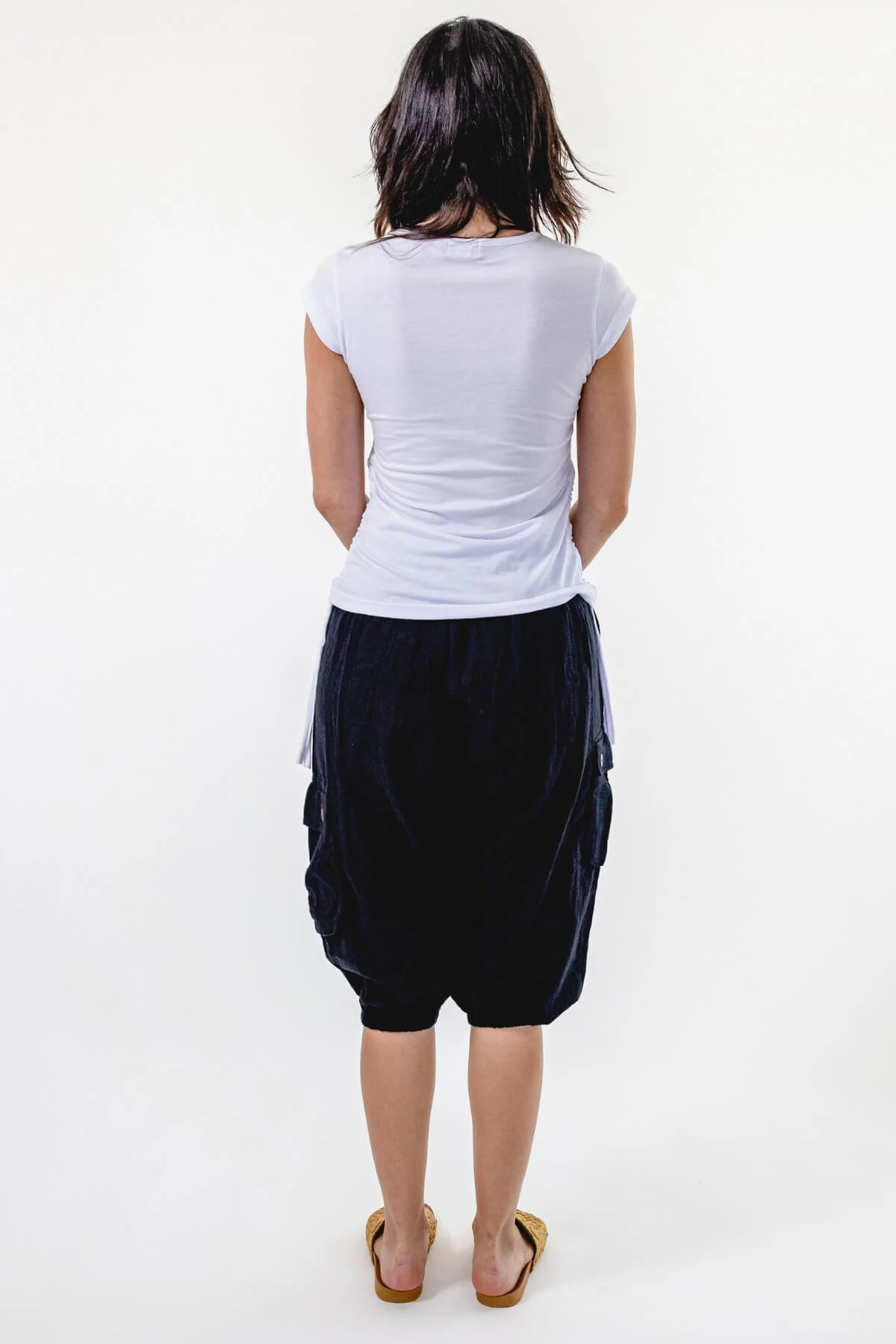 Short Drop Crotch Pants - Image 36