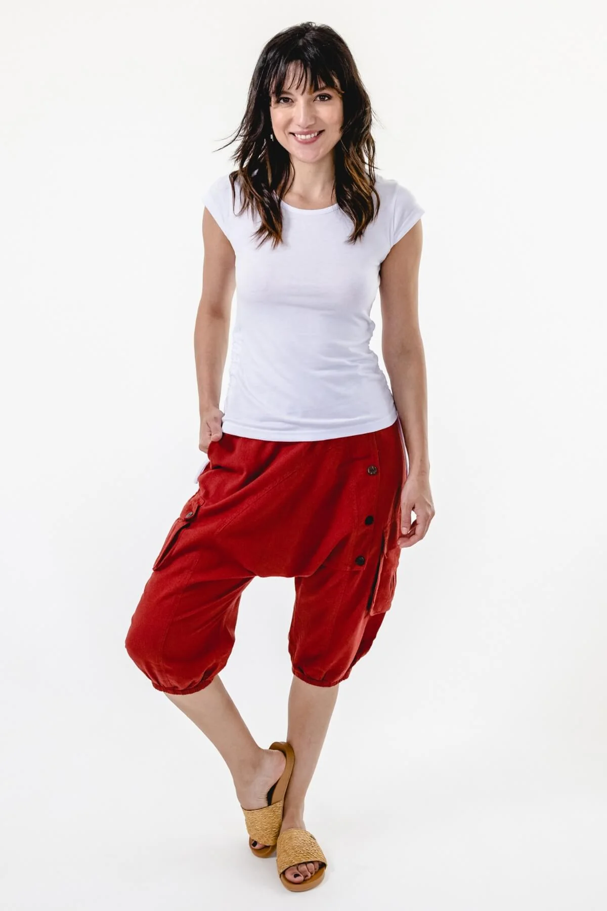 Short Drop Crotch Pants - Image 5