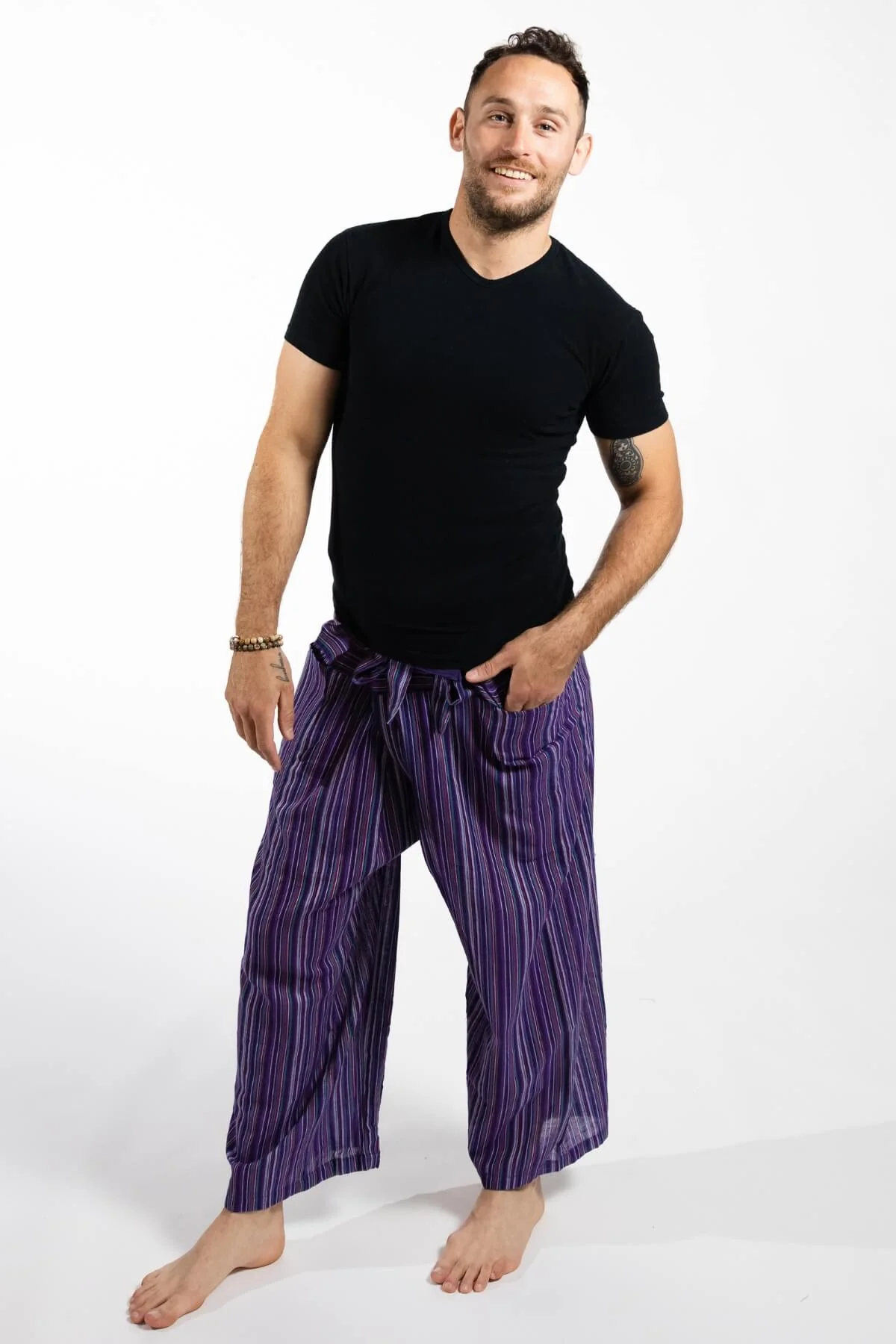 Fisherman Pants - Striped - Image 14