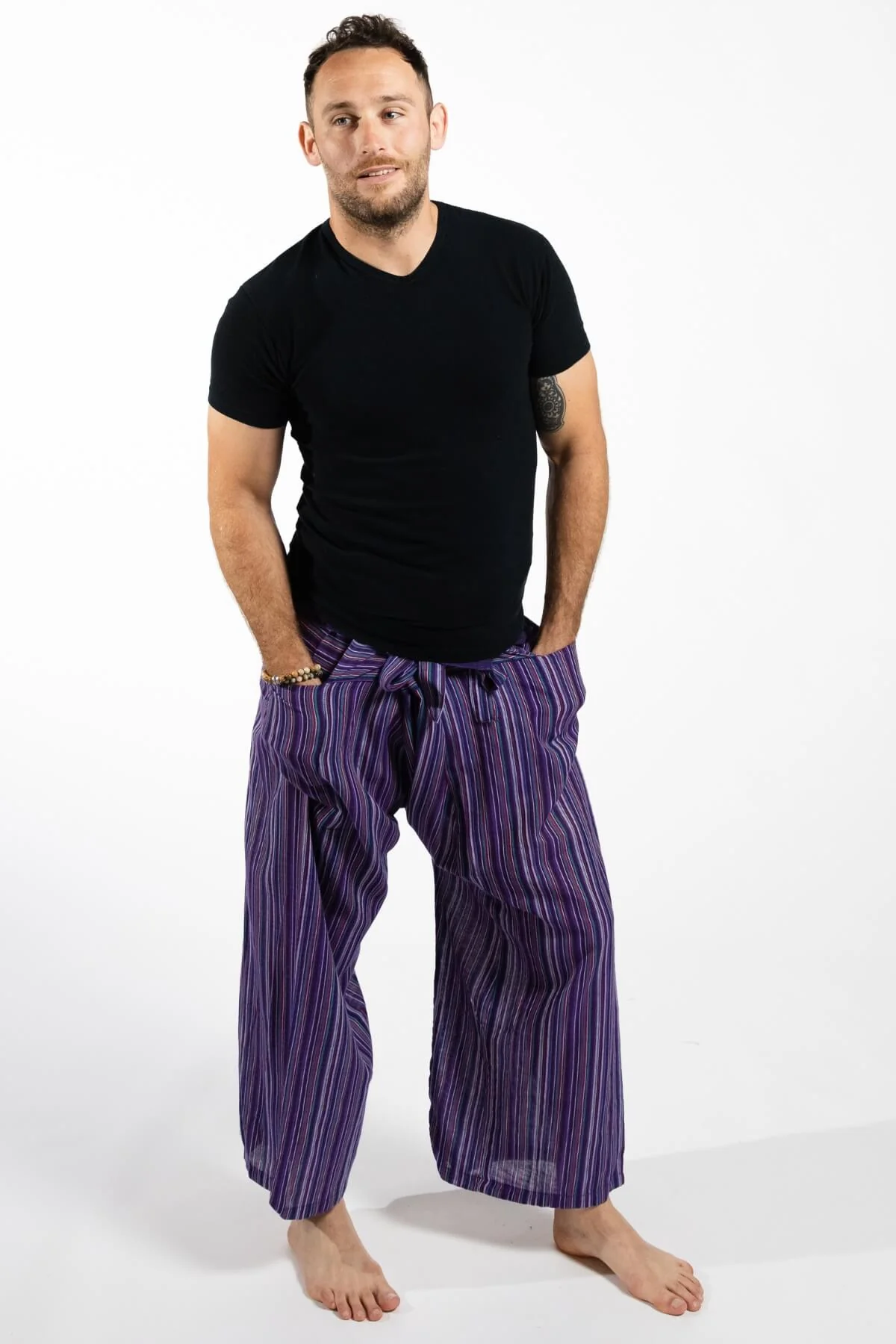 Fisherman Pants - Striped - Image 15