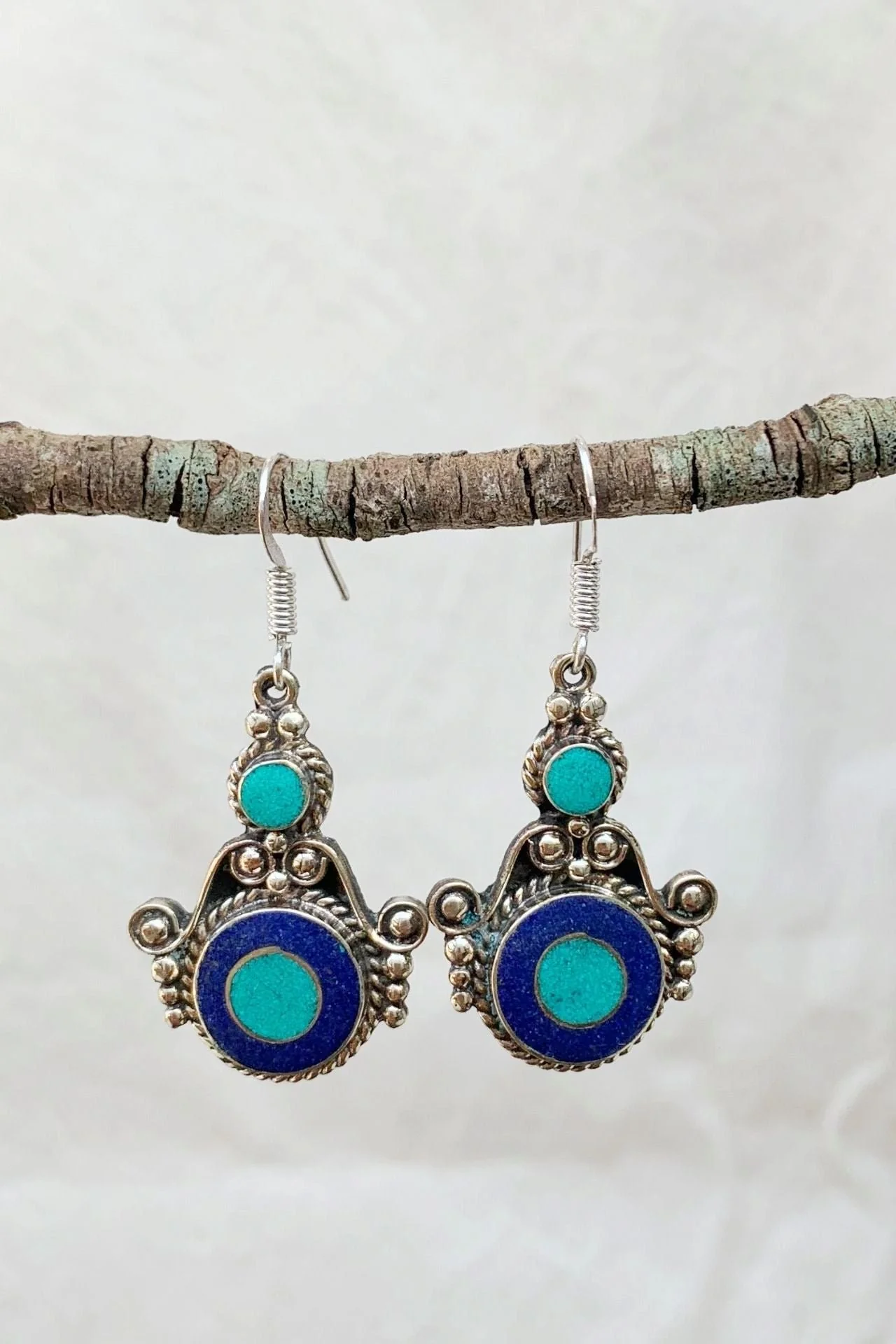 Tibetan Earrings - Nirva - Image 3