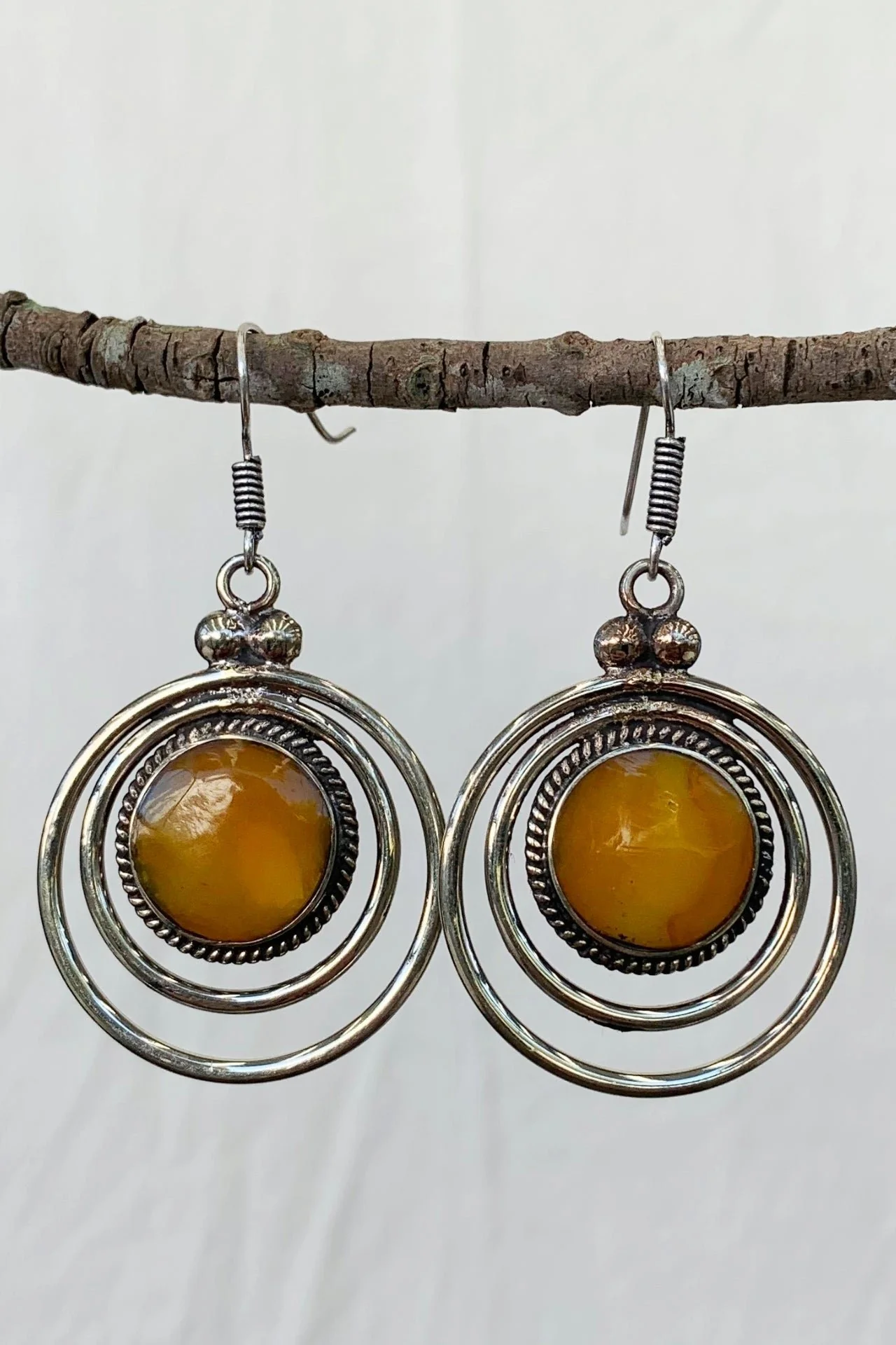 Tibetan Earrings - Surita - Image 3