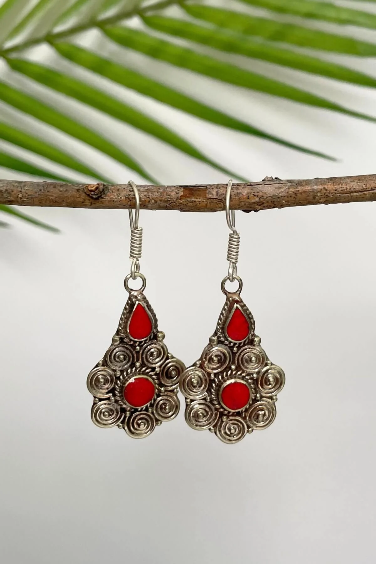 Tibetan Earrings - Tirsa - Image 2