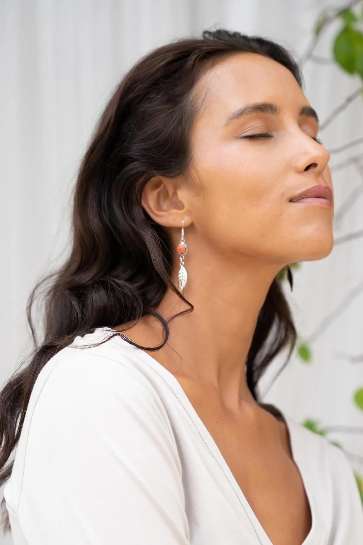 Tibetan Earrings - Anvi - Image 3