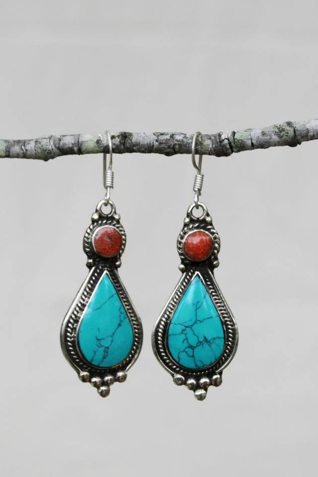 Tibetan Earrings - Hita - Image 4