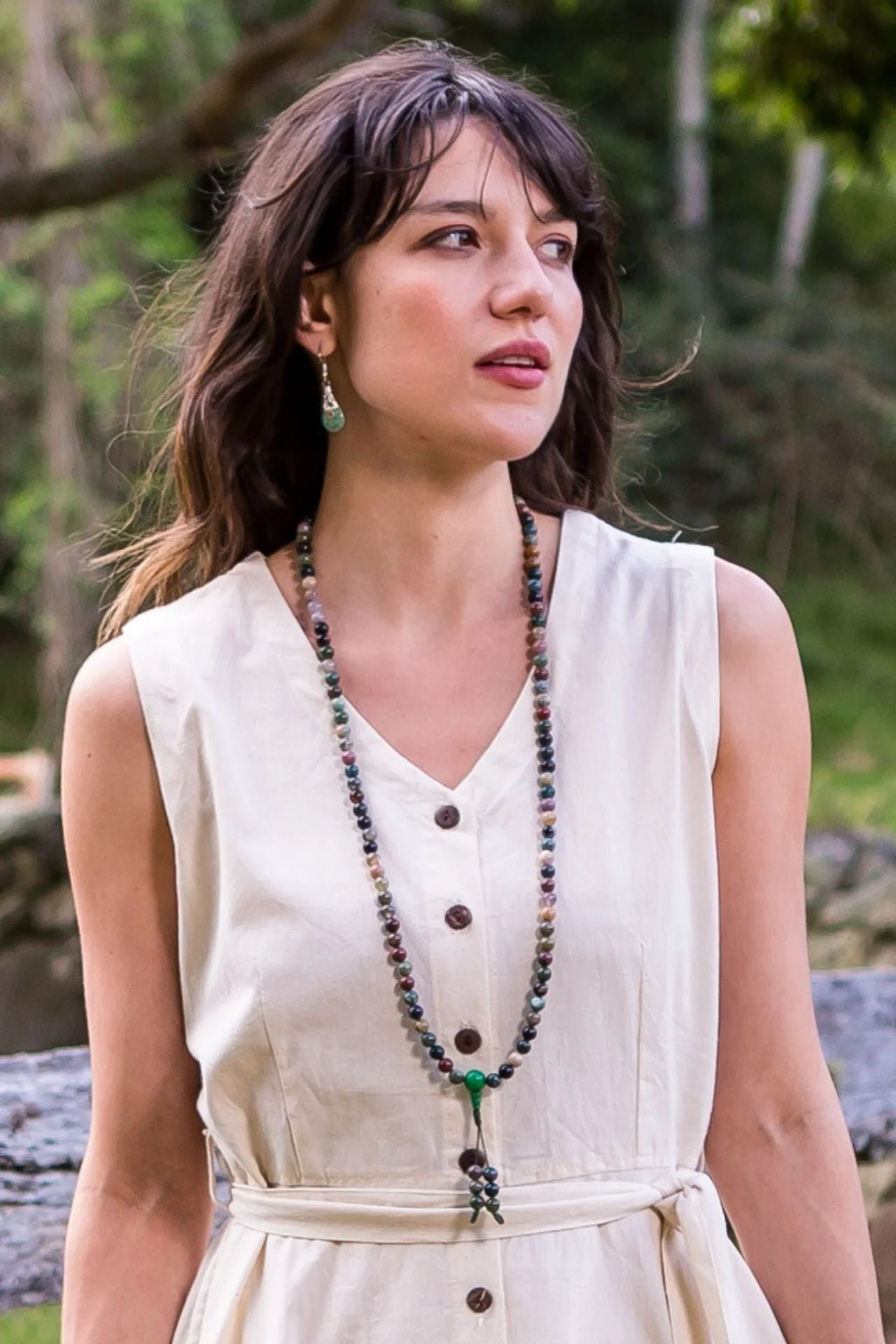 Tibetan Earrings - Sara - Image 3