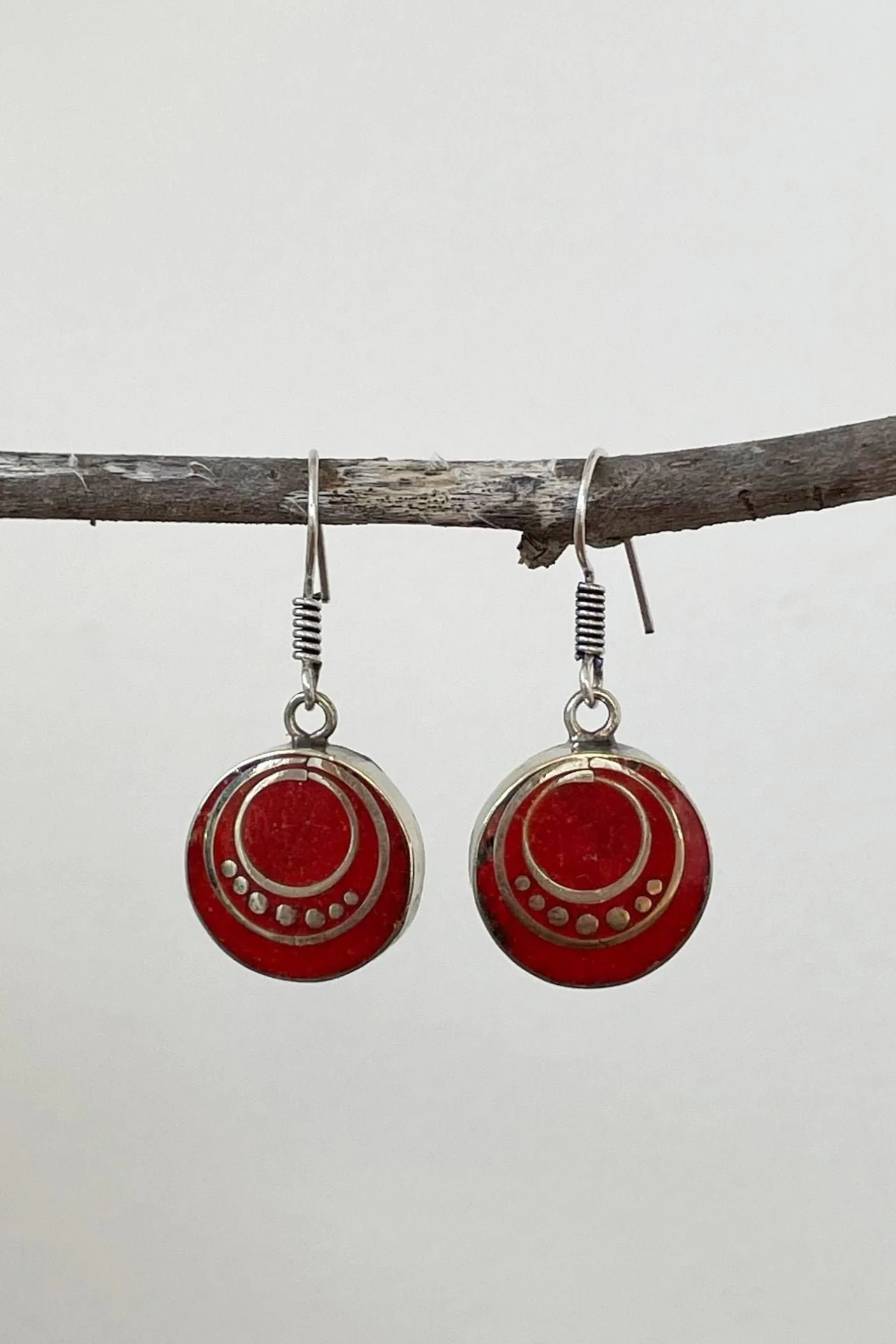 Tibetan Earrings - Uma - Image 3