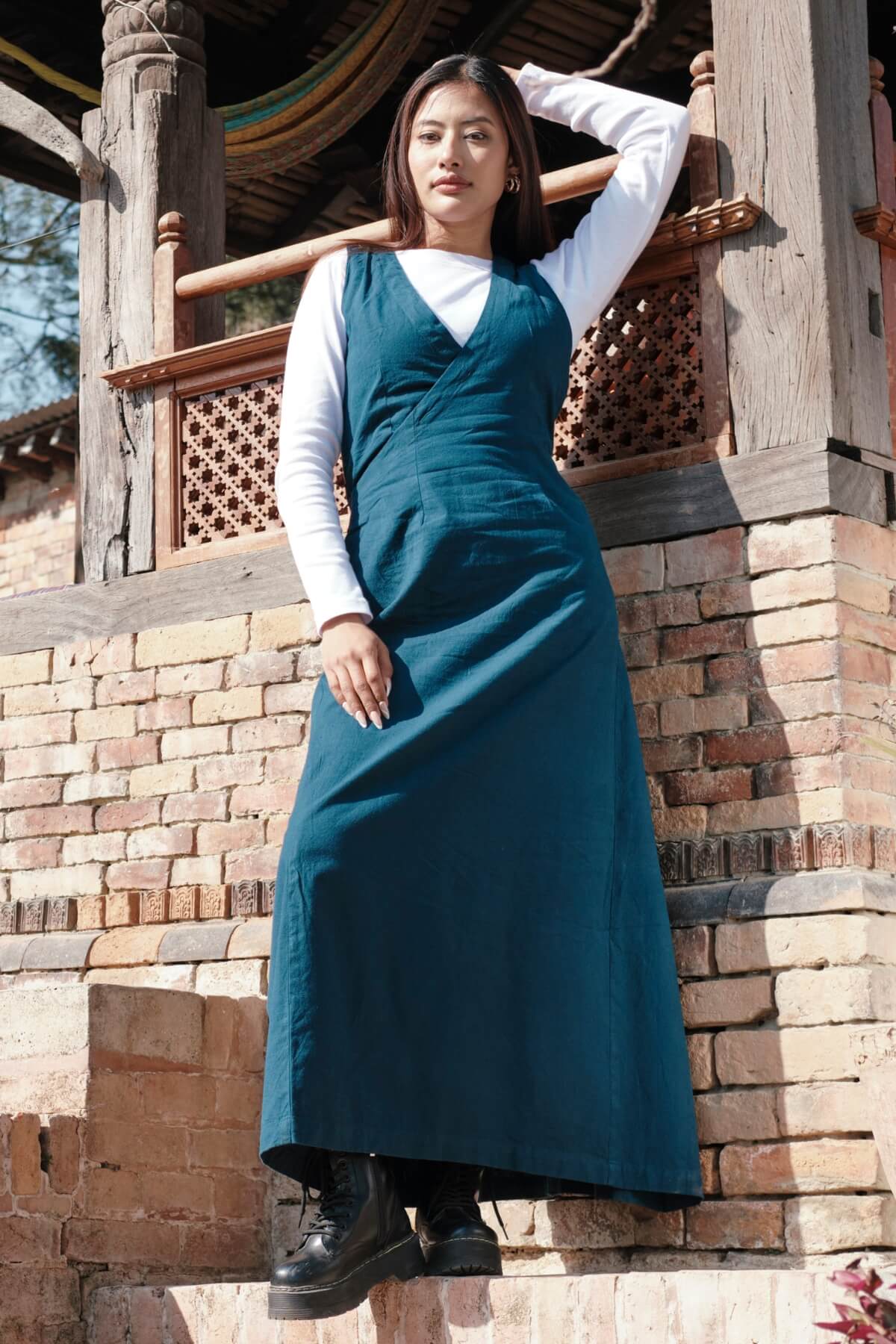 Tibetan Wrap Dress - Image 15