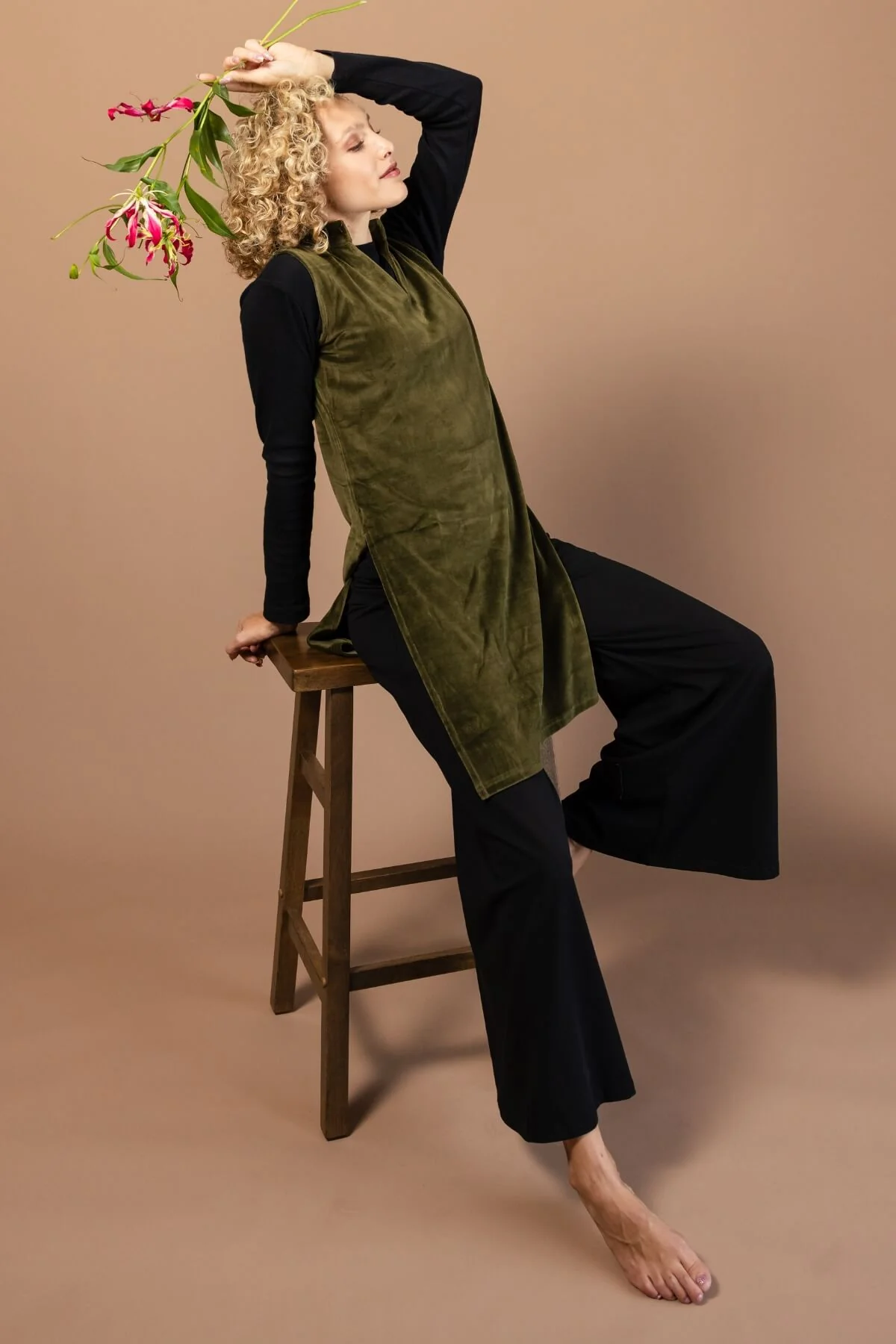 Velvet Pinafore - Image 4