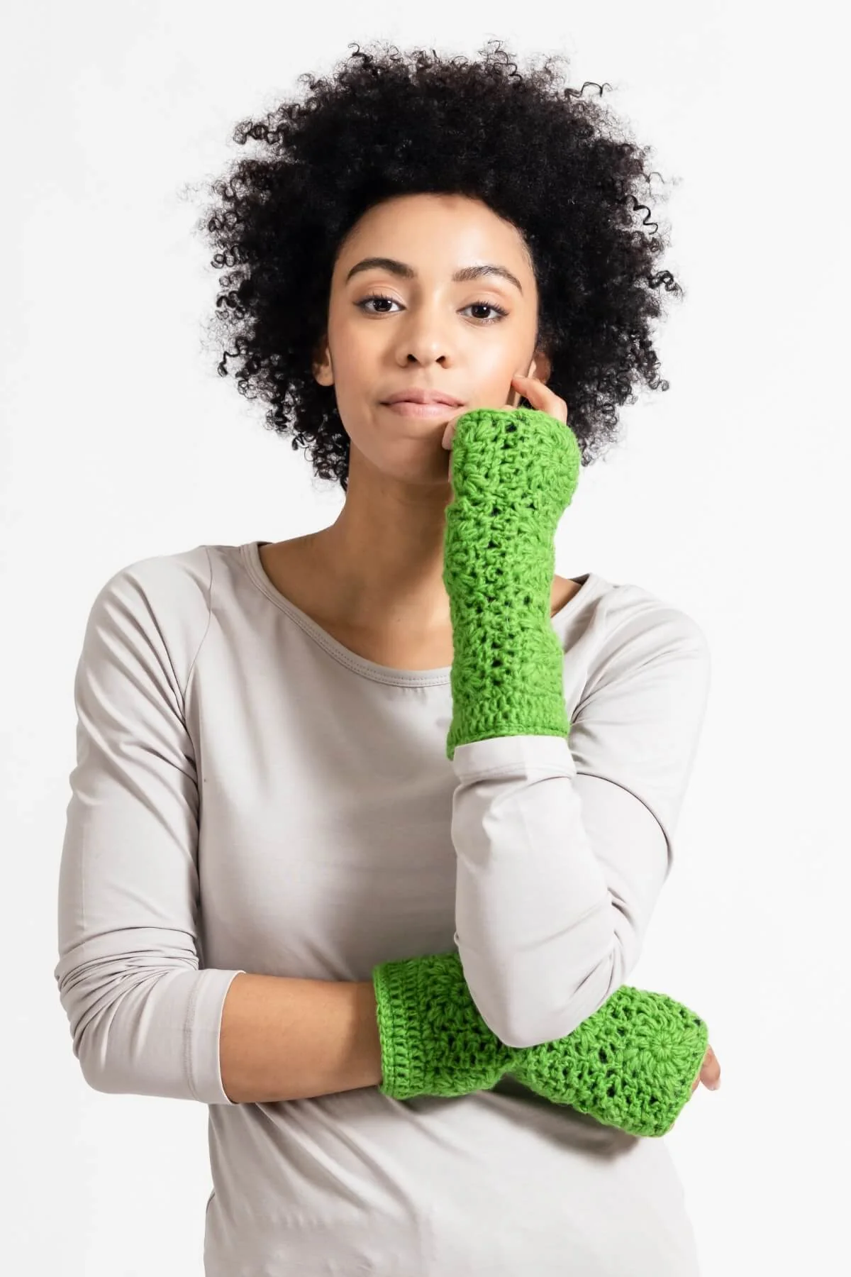 Wool Arm Warmers - Image 13
