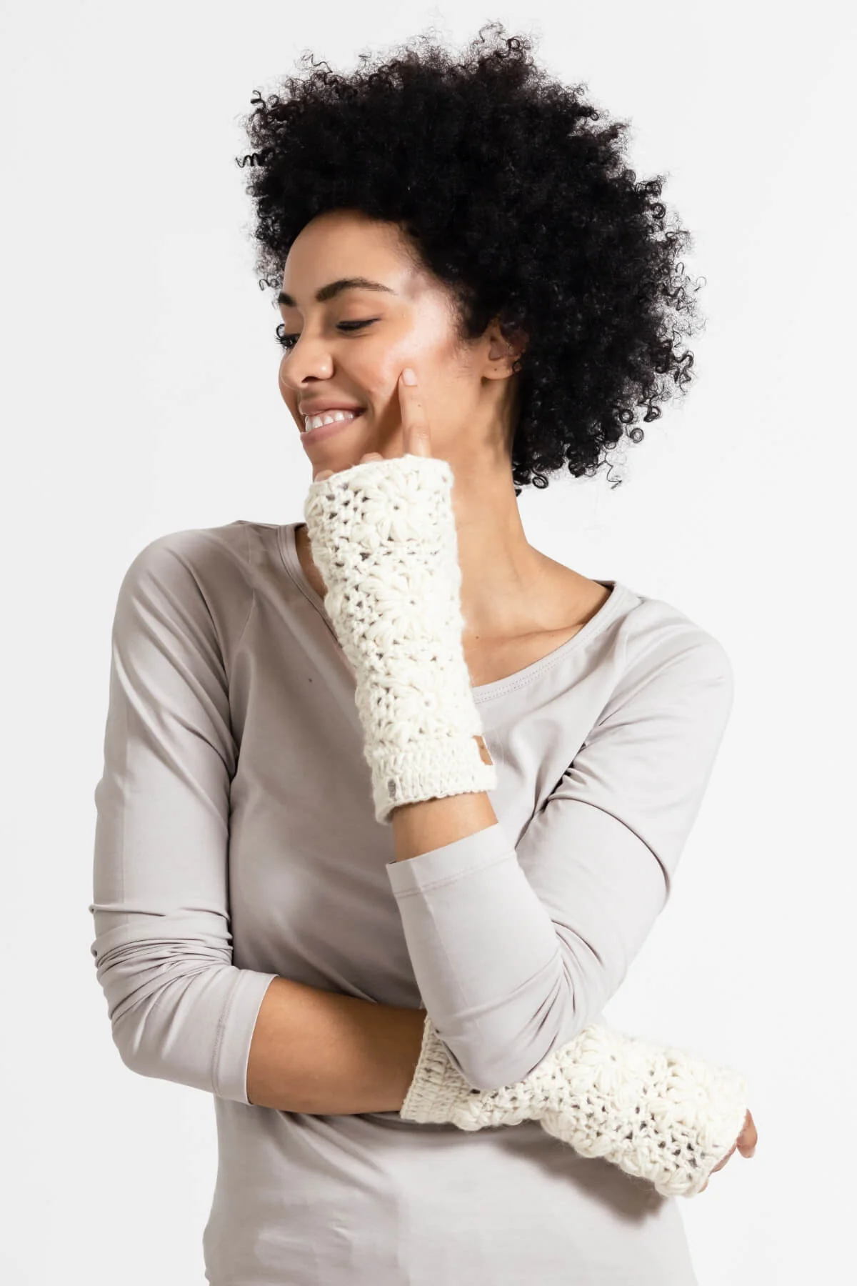 Wool Arm Warmers - Image 3